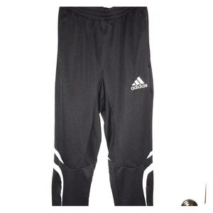 Adidas joggers - black and white