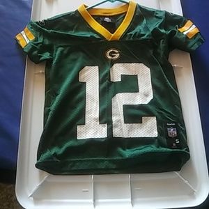 Aaron Rodgers Green Bay Packers Jersey kids size 4