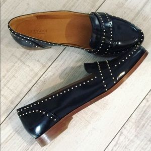 Sezane Michel studded loafers