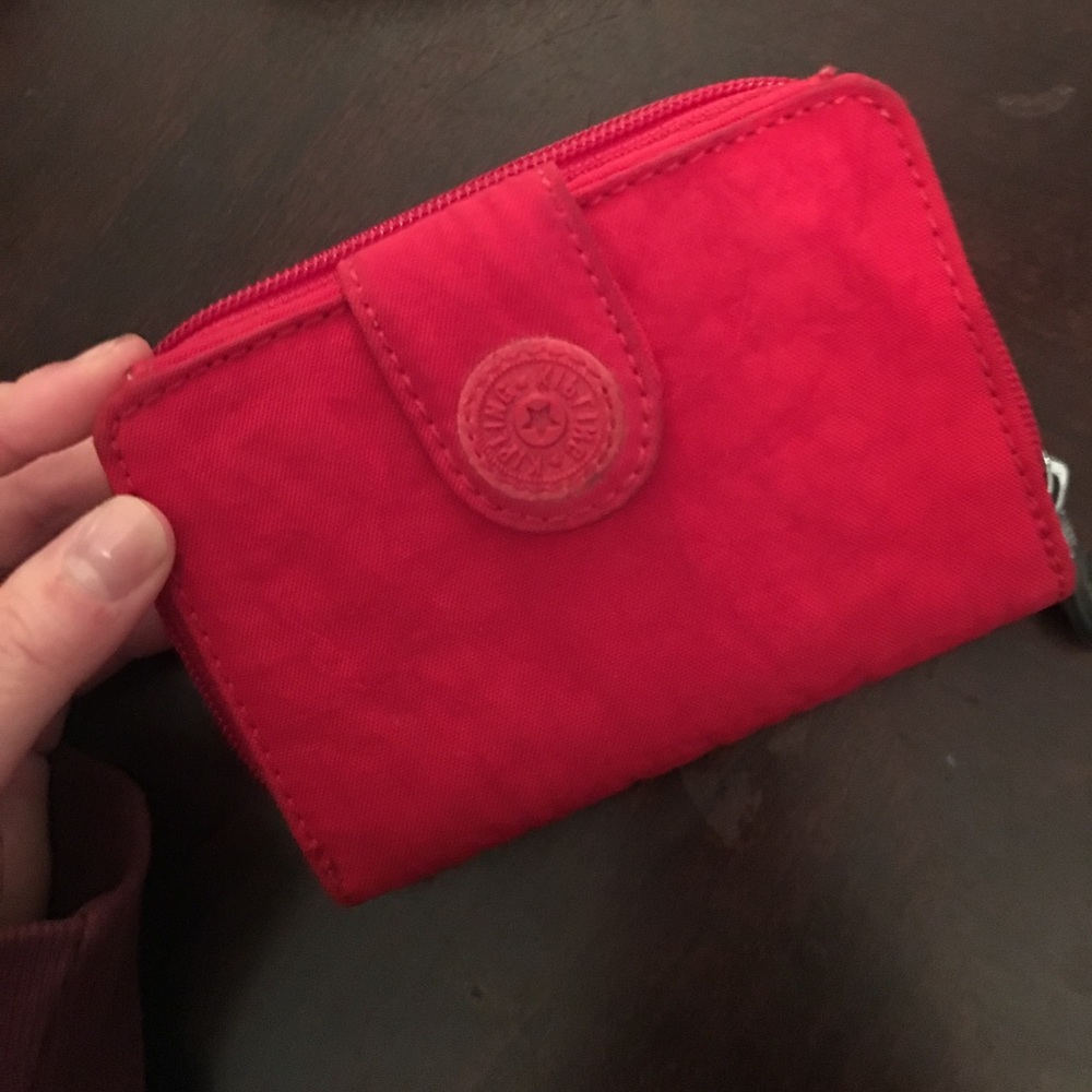 Red Kipling wallet