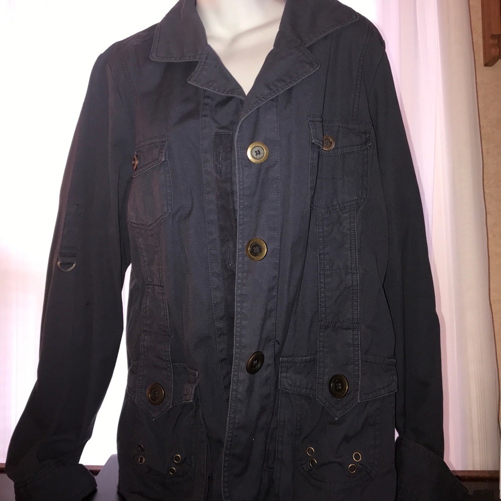 Maurice’s Navy blue ladies jacket unlined
