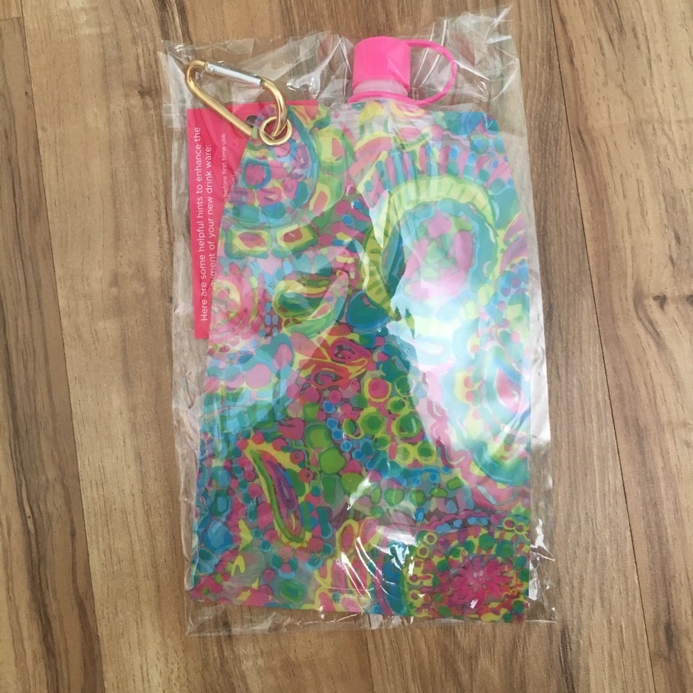 Lilly Pulitzer water bottle pouch