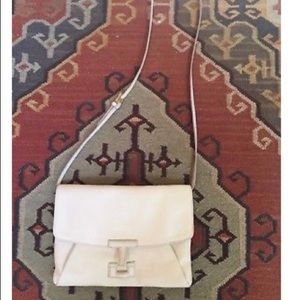Tory Burch Classic Cream Crossbody Envelope Bag