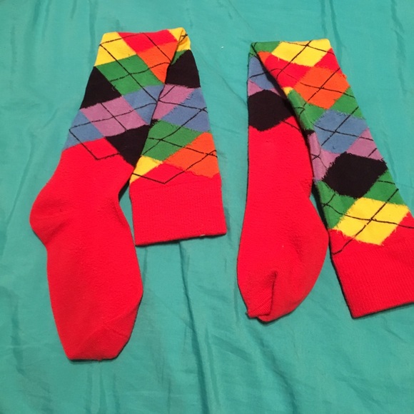 Accessories - Lowest price - Knee high argyle socks