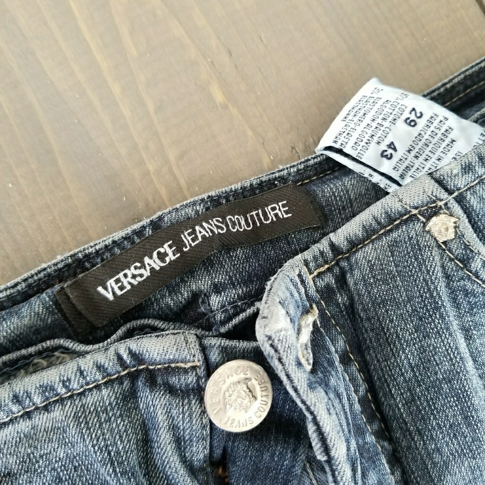 Vintage Versace Denim Jeans Couture