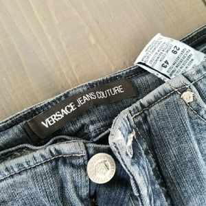 Vintage Versace Denim Jeans Couture