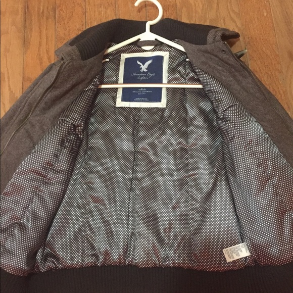 🖤SOLD🖤American eagle toggle bomber jacket - Picture 2 of 2