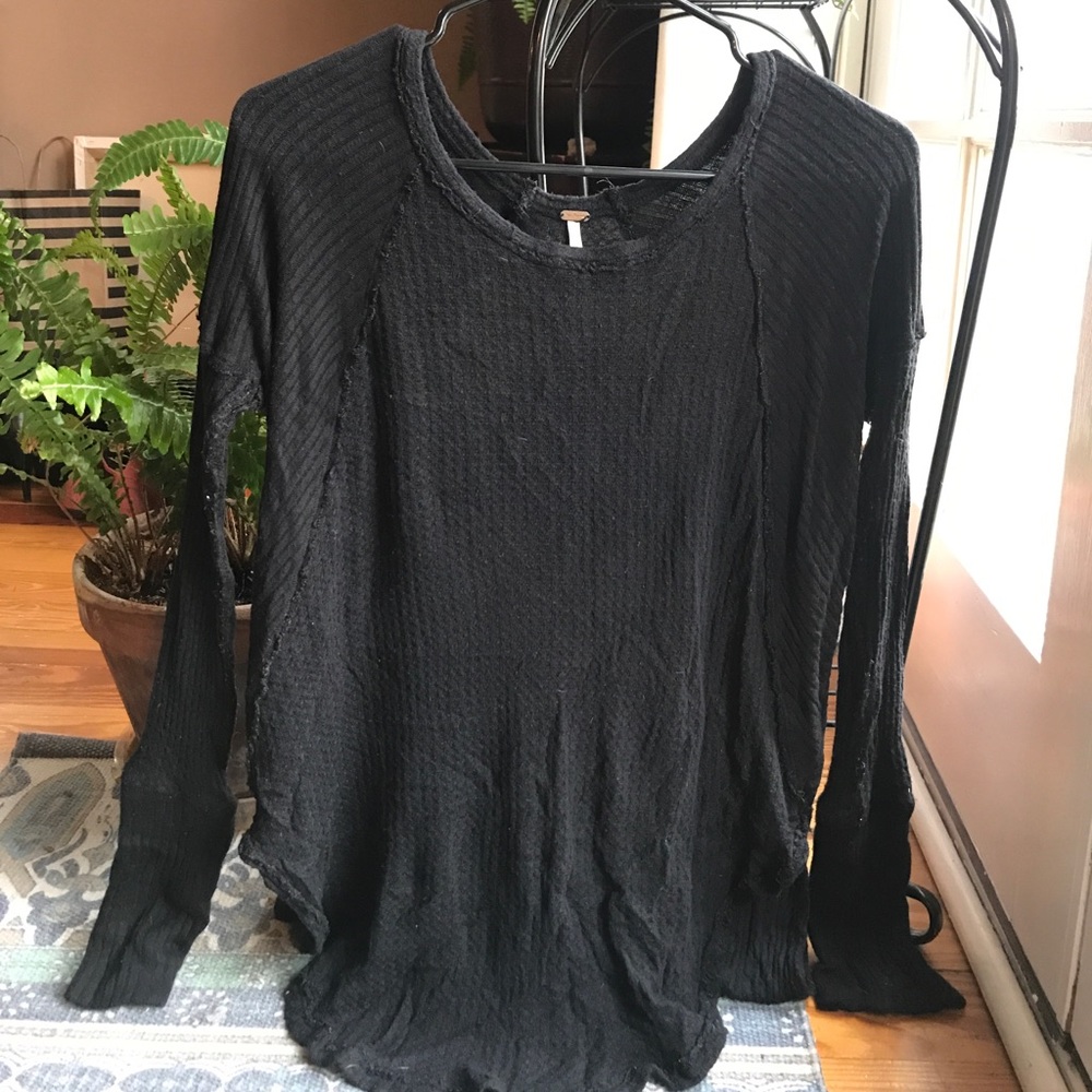 Free People Black tunic