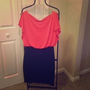 Blouson cocktail dress