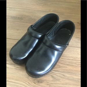 Dansko Black Clogs Size 38