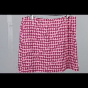 Lilly Pulitzer houndstooth skirt size 12