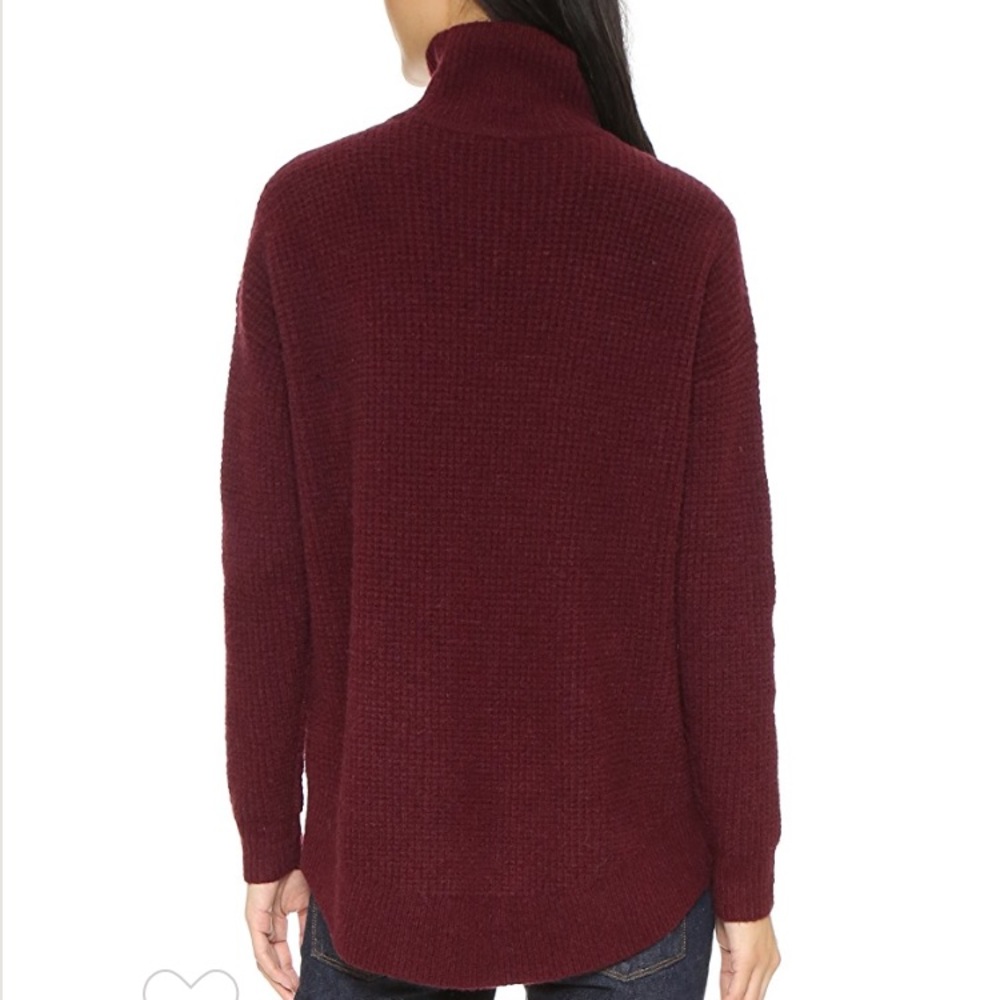 ✨ Madewell Solid Aria Turtleneck ✨ - Picture 6 of 7