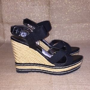 Charles By Charles David Thrice Espadrille Wedges