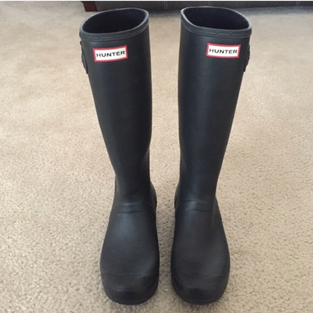 Black Hunter Boots