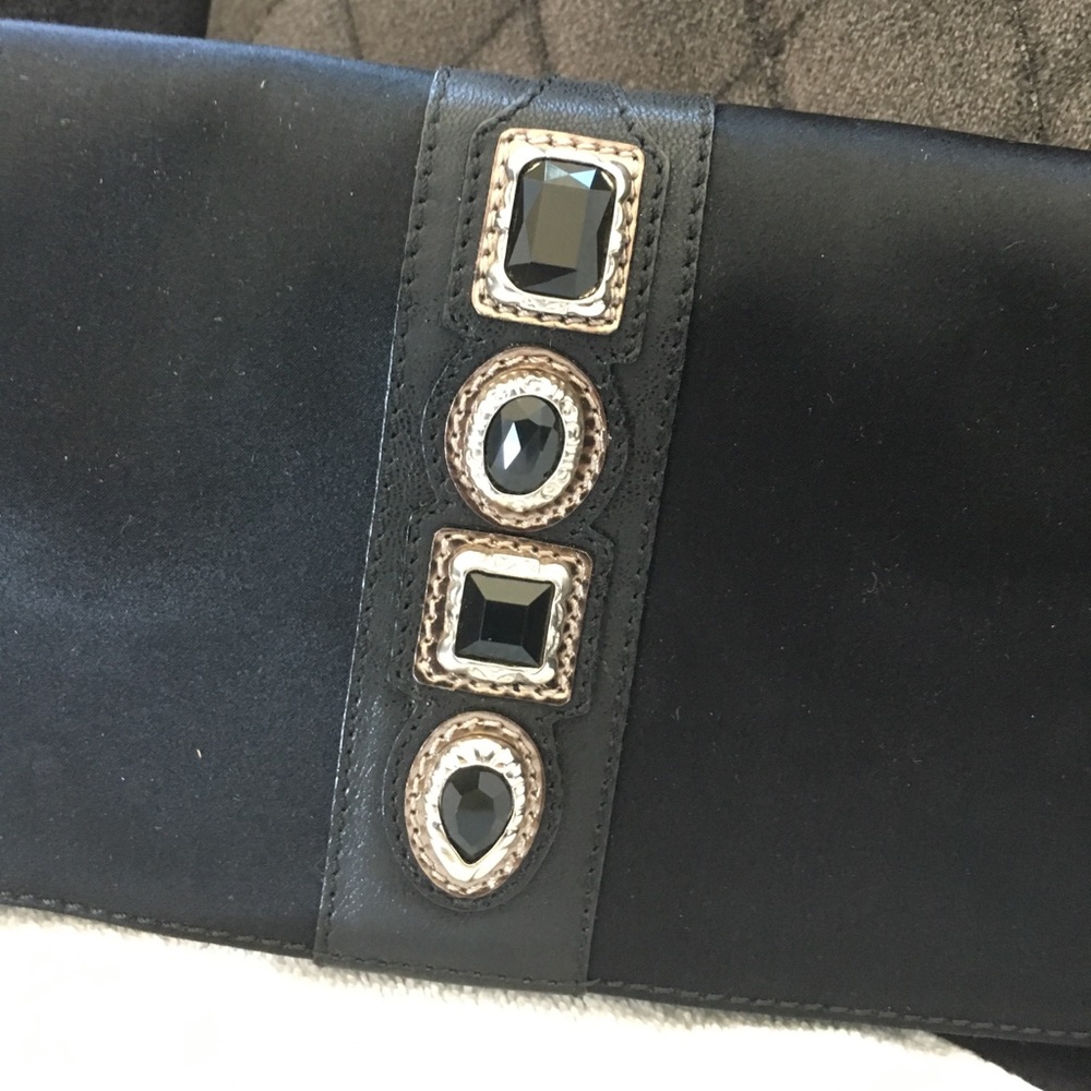 Black evening purse