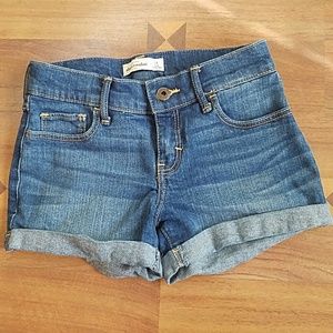 Abercrombie kids jean shorts