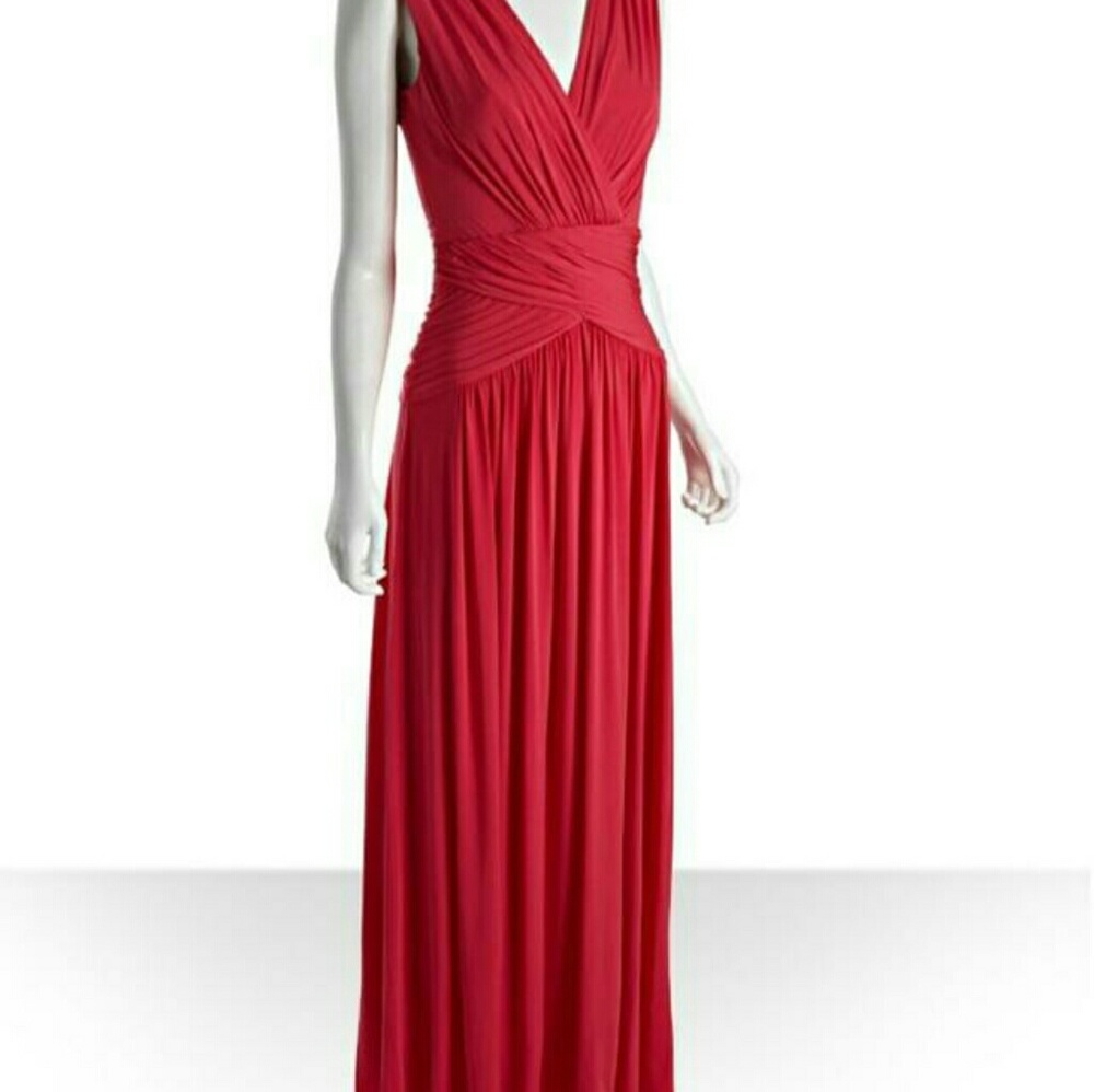 Red BCBG Prom/Bridesmaid Maxi Dress