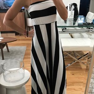 B&W Maxi dress