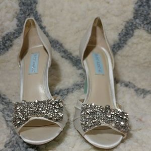 Betsey Johnson Wedding Heels