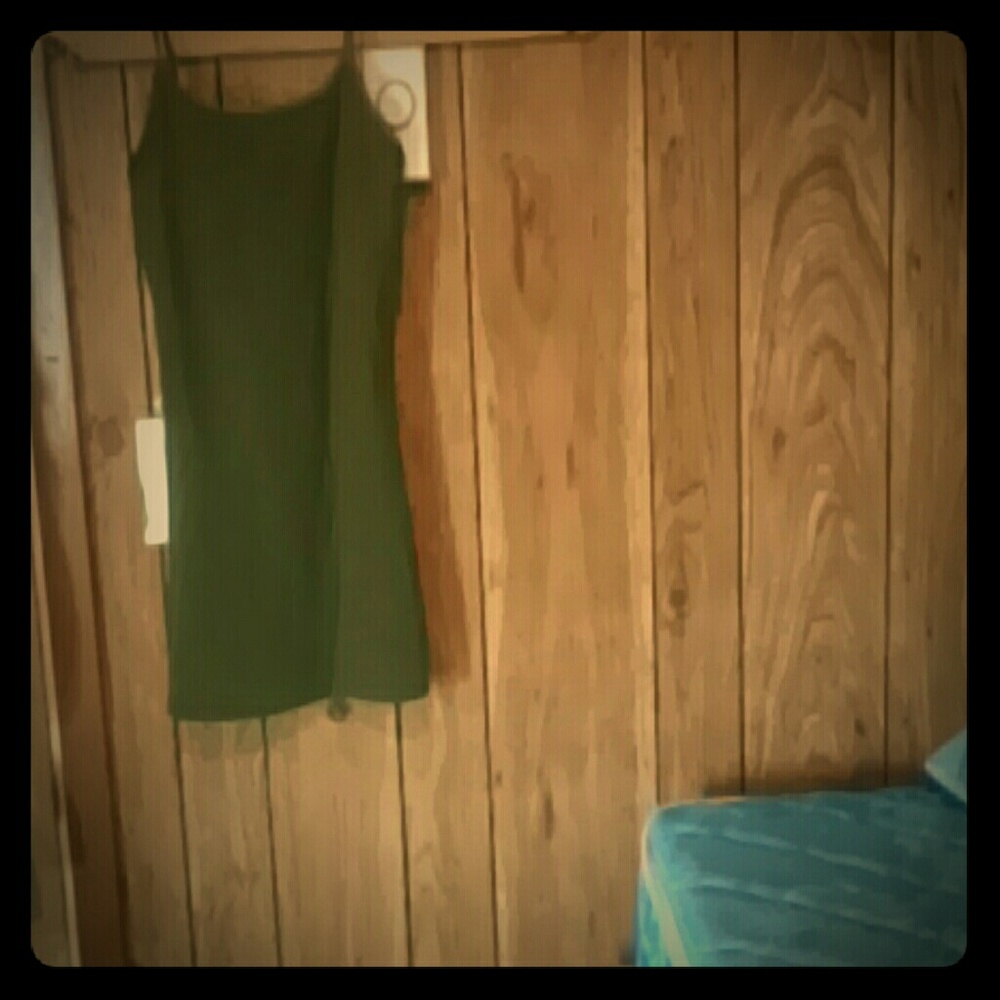 Dark green cami / undershirt
