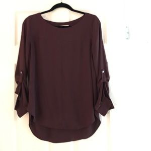 Loft plum color shirt