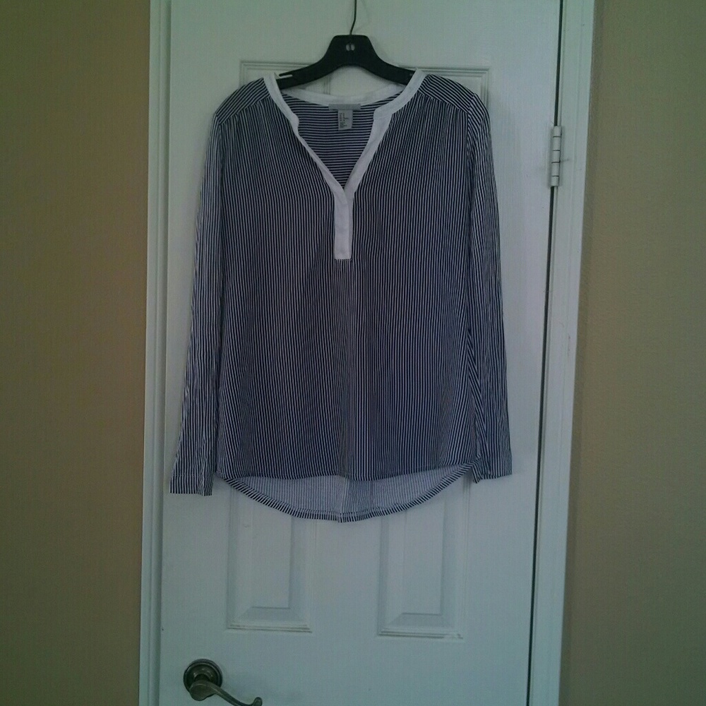 H&M Striped Blouse