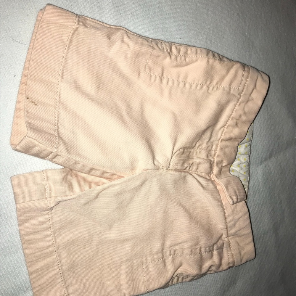 Little girl pink Frankie shorts