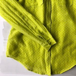 LOFT Tops - LOFT Button Down Shirt; size XXSP; cotton/silk LOFT Tops - LOFT Button Down Shirt; size XXSP; cotton/silk