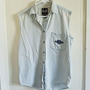 Harley Davidson Jean Vest
