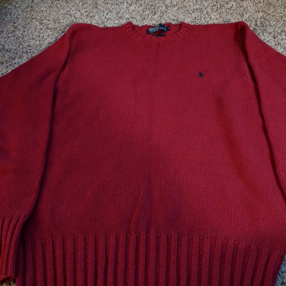 Polo by Ralph Lauren sweater red size medium