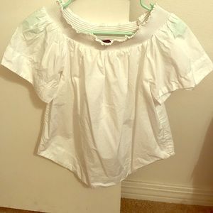 J.crew Off-the-shoulder blouse