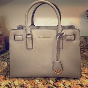 NWOT Michaels Kors Dillon Satchel, Dark Dune