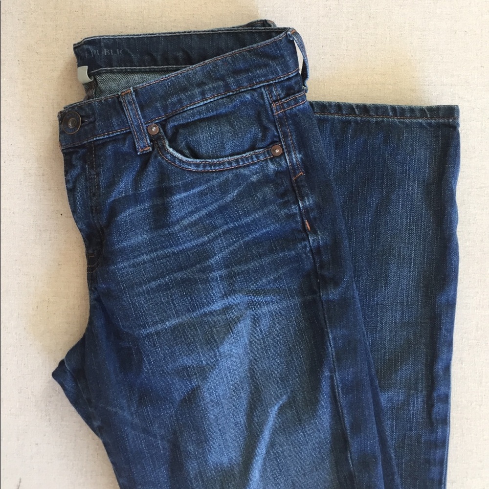 Banana republic bootcut jeans 30