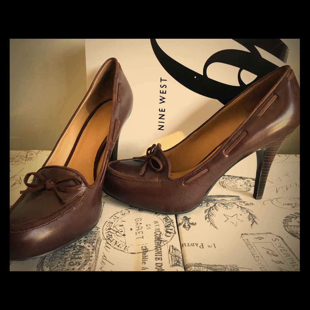 Brown shoes
