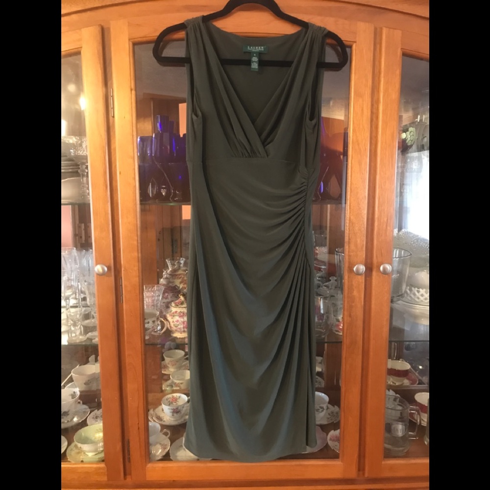 Olive Green Ralph Lauren Dress
