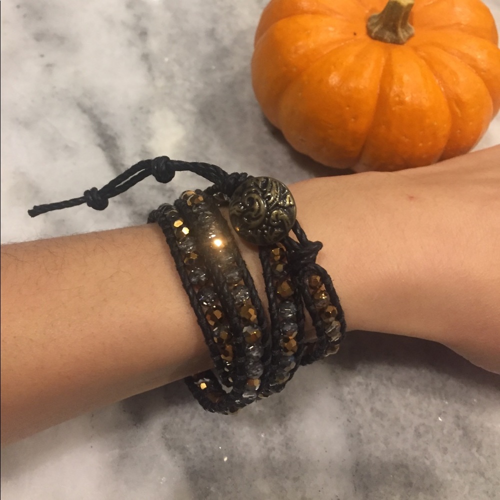 Handmade wrap bracelet
