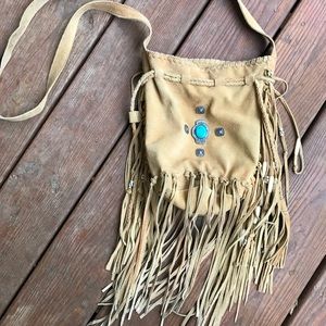 Free People leather purse