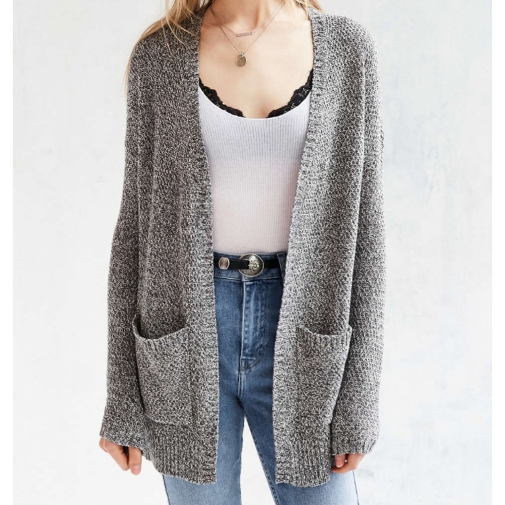 ISO BDG Urban Outfitters Gray Cardigan Sweater
