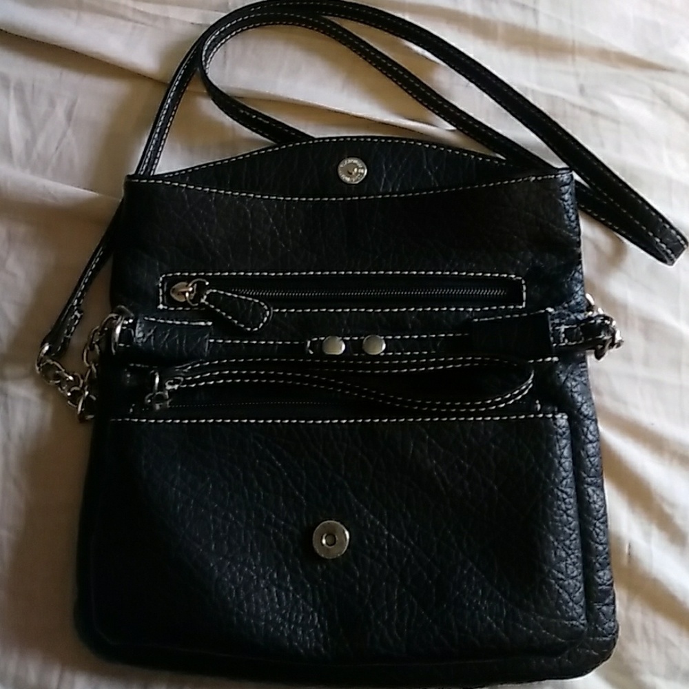 Black nine west crossbody purse