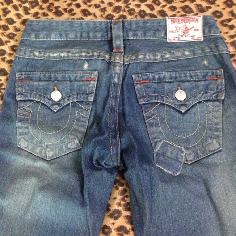 True Religion hippie flare jeans