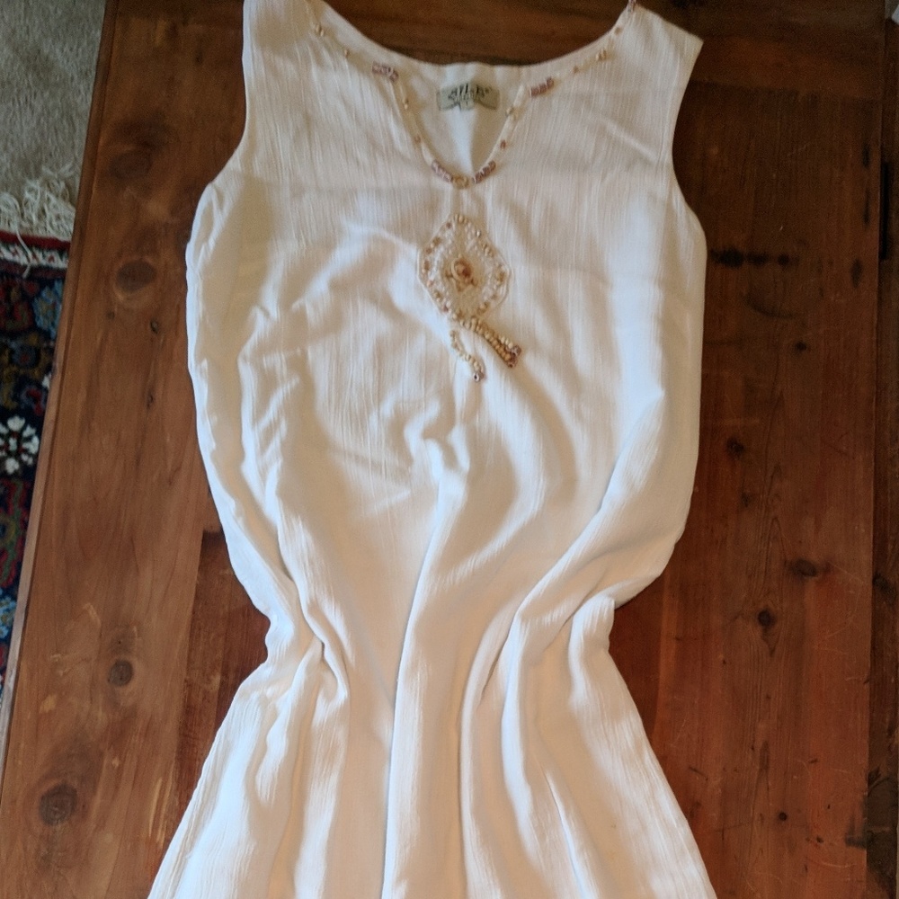 SALE!!White maxi dress