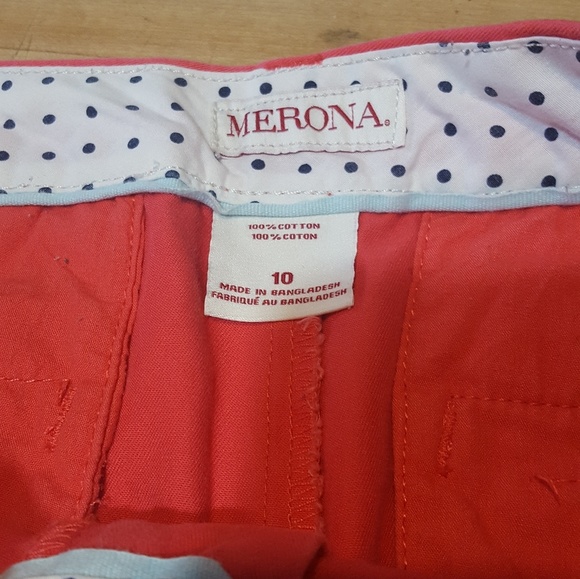 Merona Raspberry shorts - Picture 2 of 4
