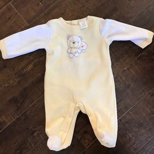 Warm sleep outfit with snaps