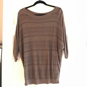 Dolman express sweater in Brown