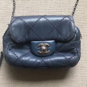 Chanel navy cross body