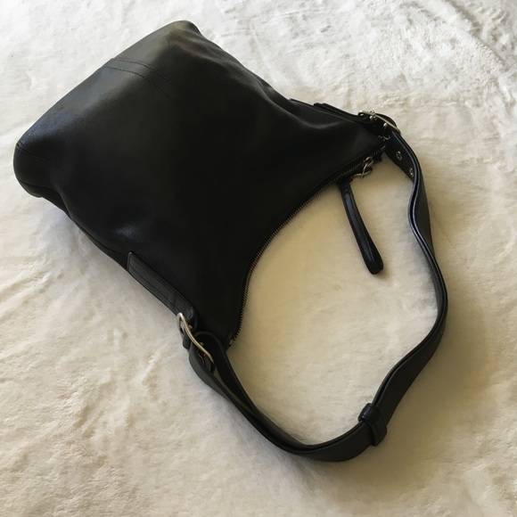 Coach black leather purse - Picture 2 of 8