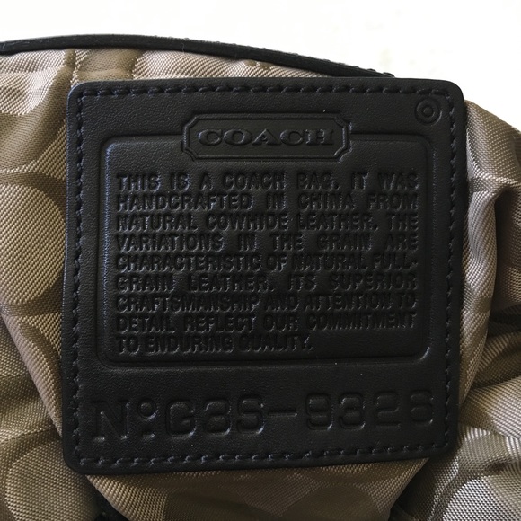 Coach black leather purse - Picture 7 of 8