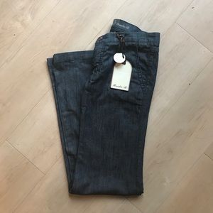 NWT - Frankie B denim rocker-hippie pants size 6