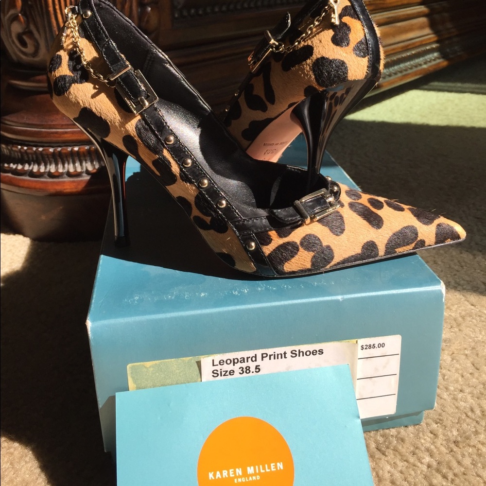 Leopard print shoes