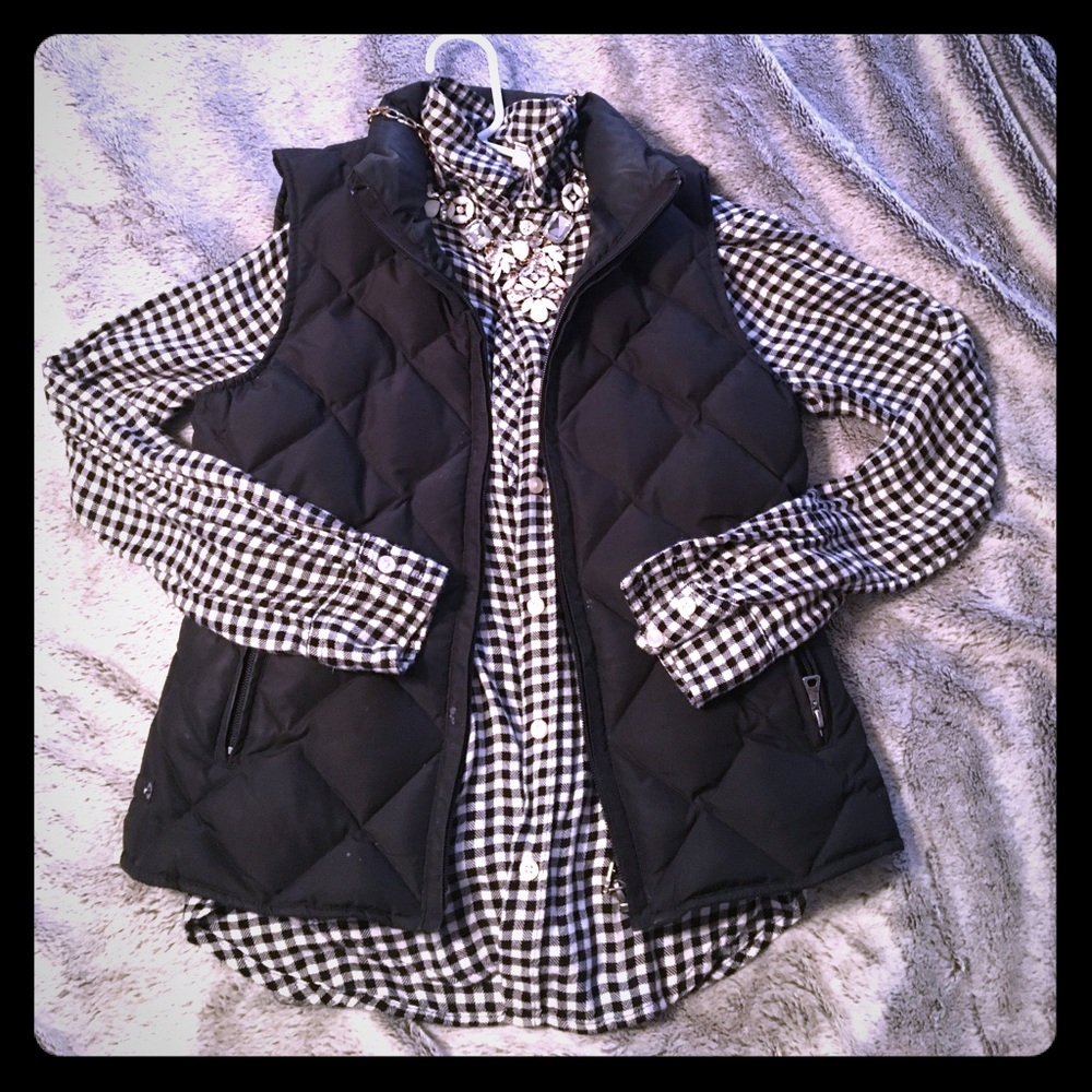 Tommy Hilfiger XS puffer down vest black